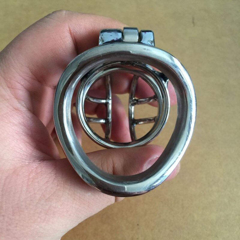 Metal Cock Ring Short Penis Cage