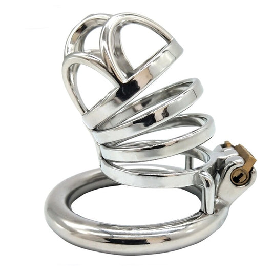 Slave Torture Male Metal Chastity Cage