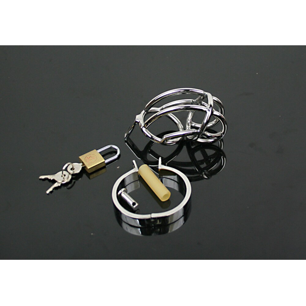 Stainless Steel Chastity Device Cage Outdoor Wear