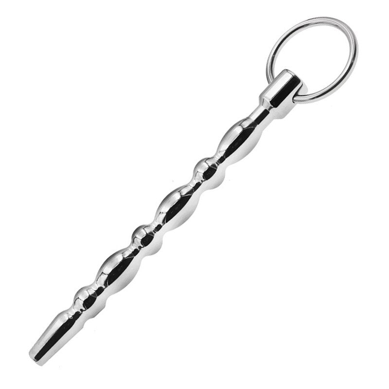 Stainless Steel Urethral Dilators Cock Ring