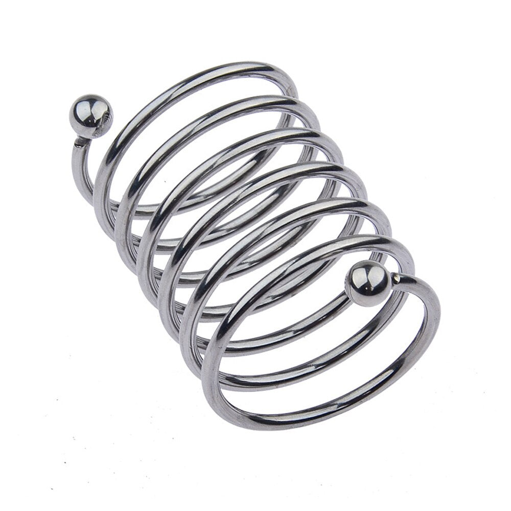 Metal Bondage Lock Male Penis Ring