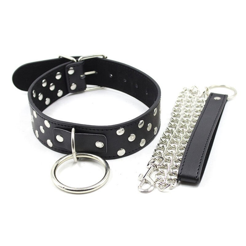 Slave Restraints BDSM Neck Collar