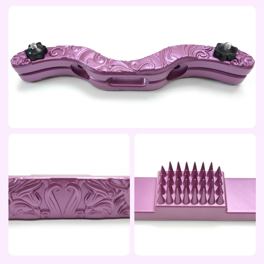 Purple BDSM HUMBLER Stretchers Stretching Lock