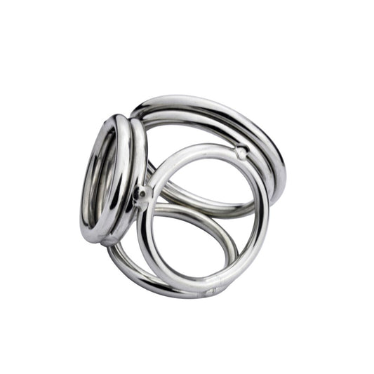 Stainless Steel Penis Cock Ring Lock