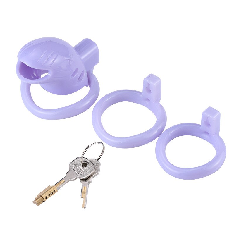 BDSM Plastic Erotic Chastity Cage