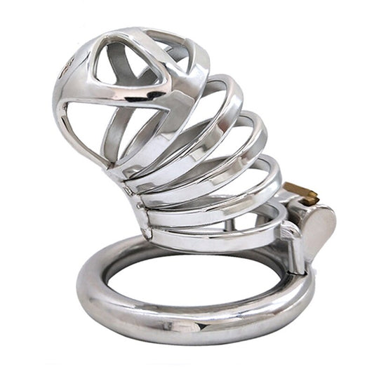 Metal Penis Ring Bondage Cock Cage