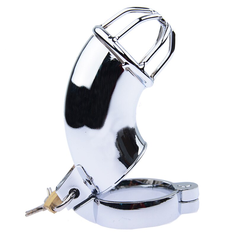 Metal Cock Sleeve CBT Chastity Cage