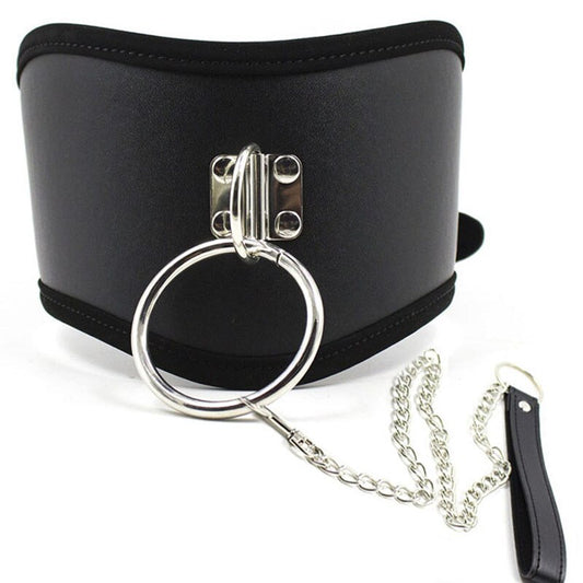 Erotic BDSM Bondage Slave Collar