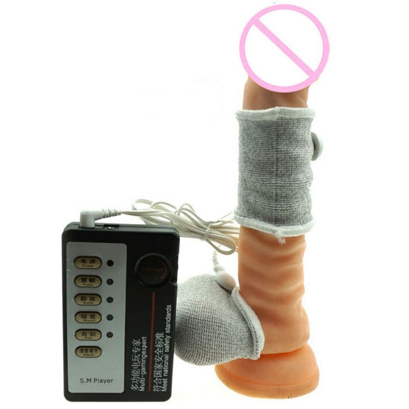 Electro Shock Pulse Penis Ring