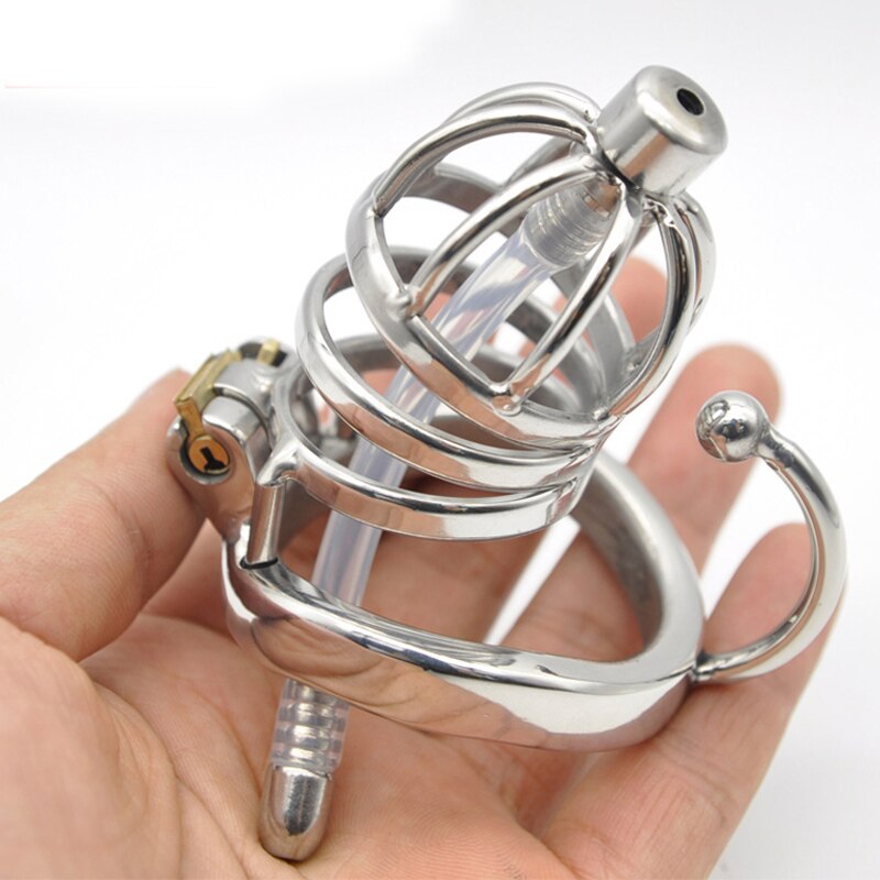 Urethral Penis Plug Stainless Steel Cock Cage