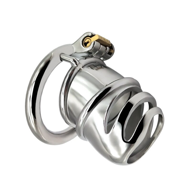 Torture Male Chastity Cage Penis Lock