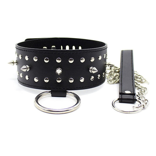 Spiked BDSM Bondage Neck Collar