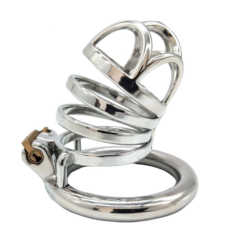 Slave Torture Male Metal Chastity Cage