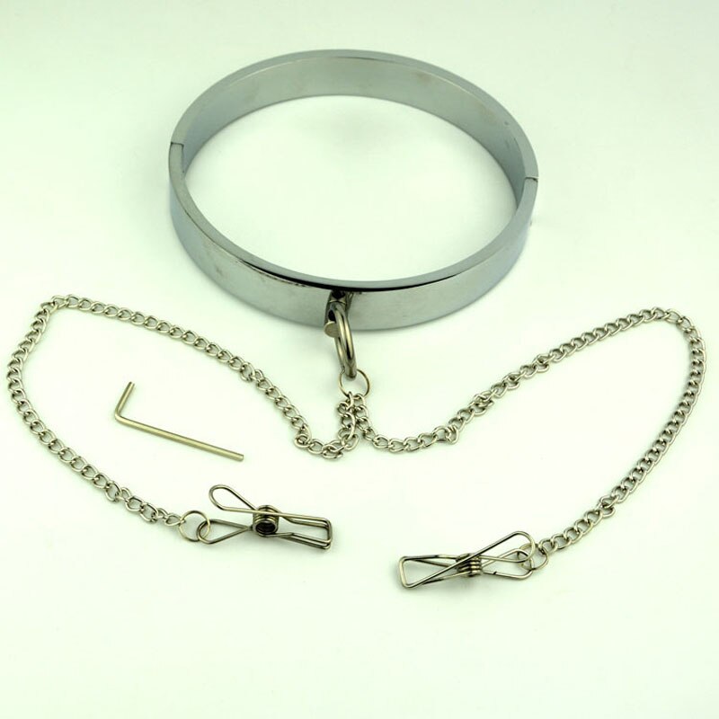 Metal Collar With Nipple Clamps