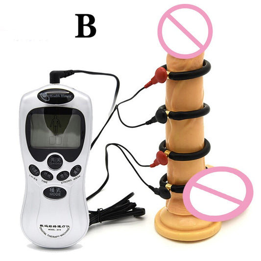 Electric Shock Stimulation Penis Ring