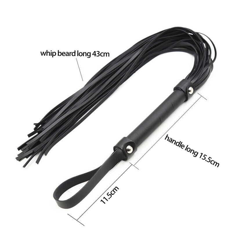 Adult Games Spanking Paddle Leather Whip