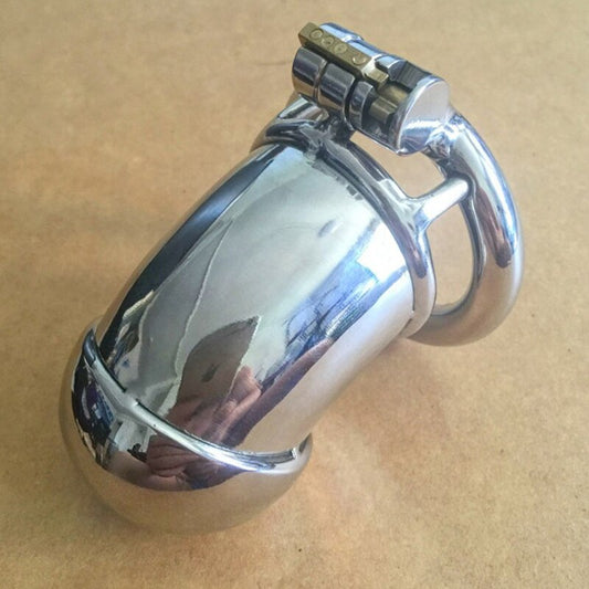 Full Cover Stainless Steel Chastity Device