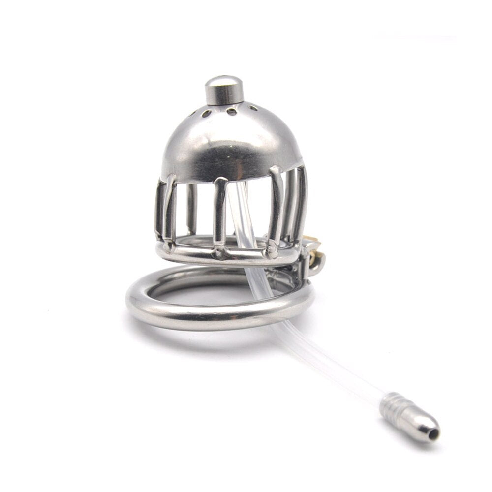 outdoor Wear Stainless Steel Male Chastity Cage