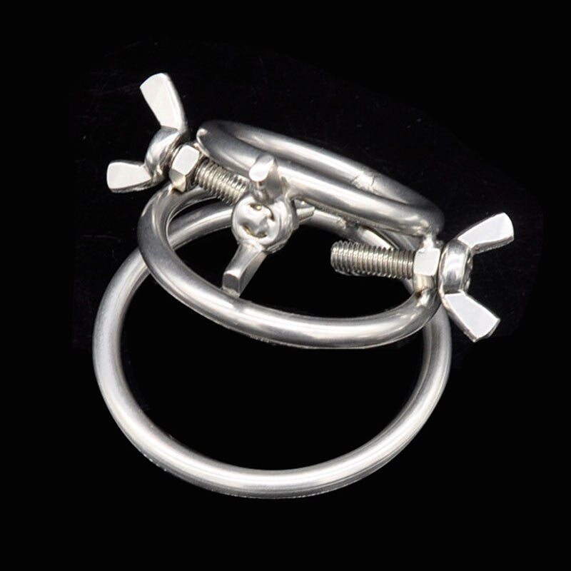 Sex Toys for Men Crown Ring Glans Penis Ring Metal Chastity Device