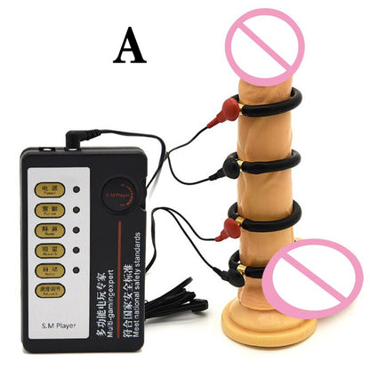 Electric Shock Stimulation Penis Ring