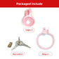 BDSM Reticular Pink Cock Cage