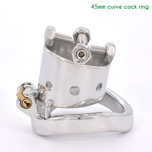 Stainless Steel Removable Spikes Chastity Cage