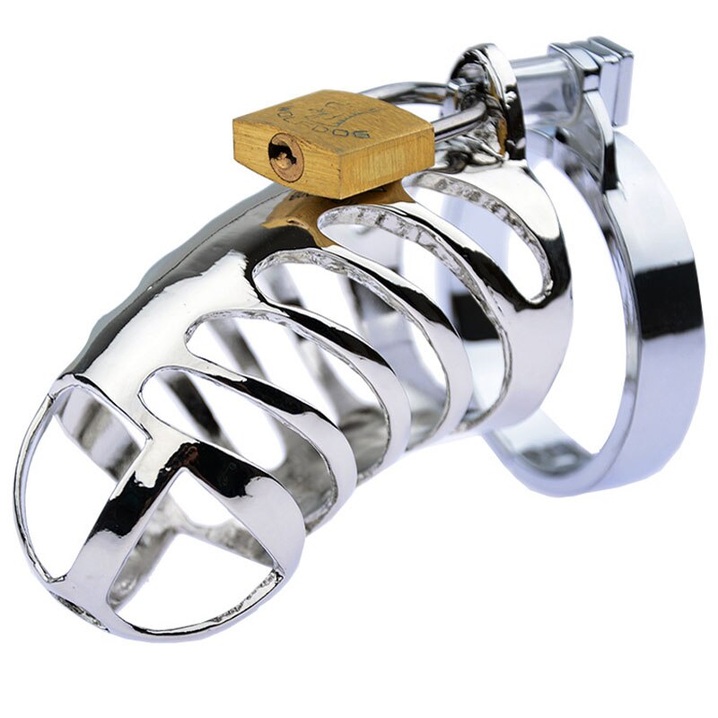 Bondage Torture Metal Male Chastity Cage