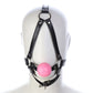 Erotic Mouth Gag Ball Head Bondage