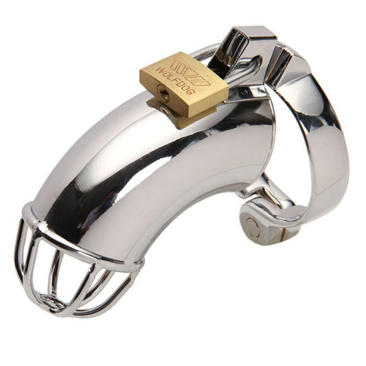 Metal Cock Sleeve CBT Chastity Cage