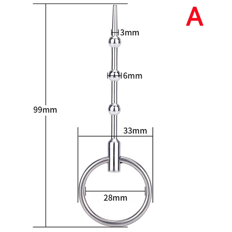 Metal Urethral Sound Dilators Penis Plug