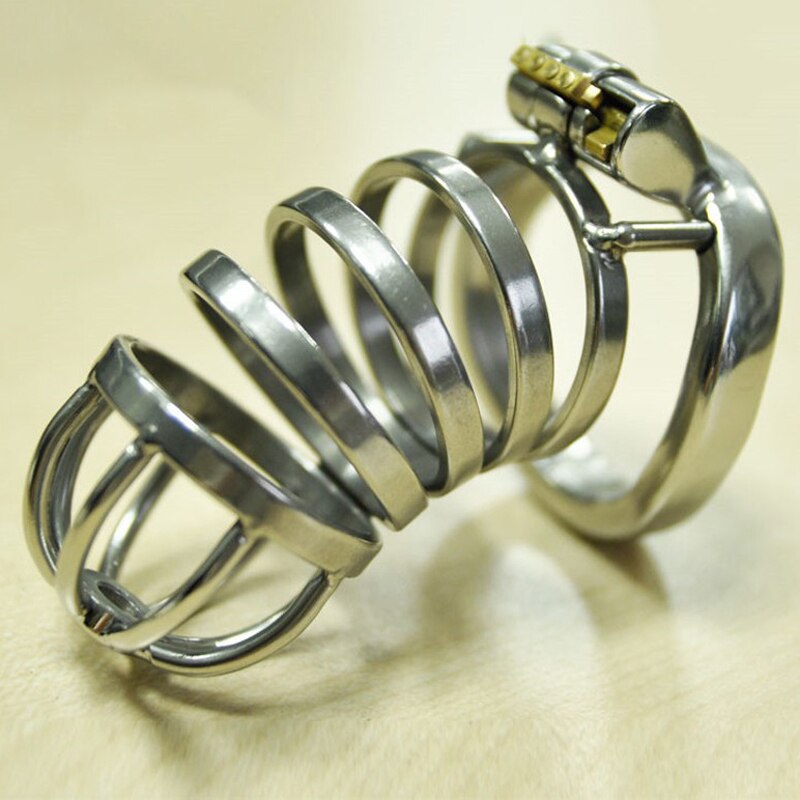 Stainless Steel Male BDSM Chastity Cage