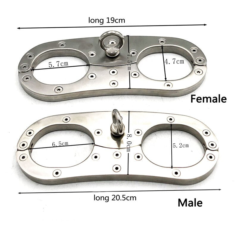 Hand Fixed Wrist Restraints Bondage Cuffs