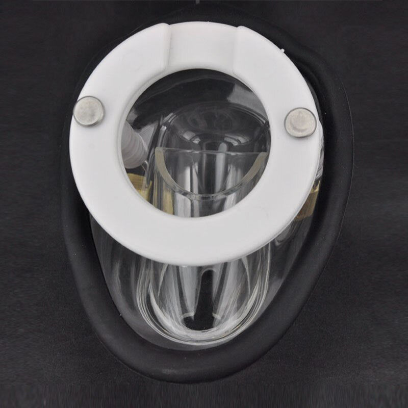 Plastic Bowl Bondage Male Chastity Cage