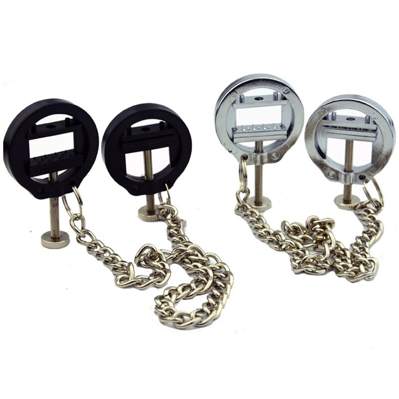 BDSM Fetish Metal Nipple Clamps