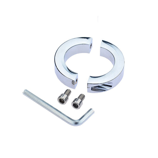 CBT Delay Ejaculation Metal Ball Stretcher