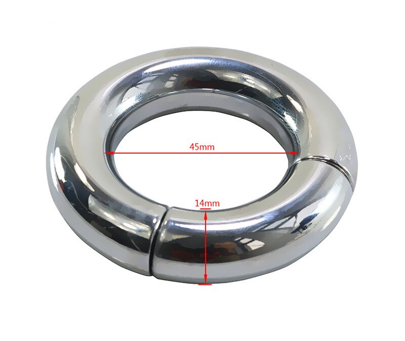 Magnetic Suction Metal Cock Ring