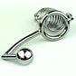 BDSM Metal Chastity Cage With Anal Hook