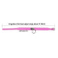 Metal PU Slave Women Neck Colla