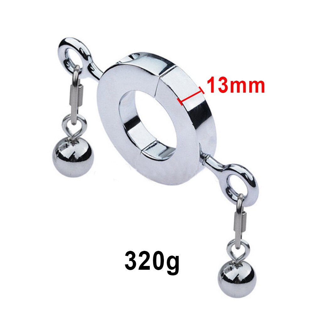 Metal Weight Ball Stretcher Cock Ring