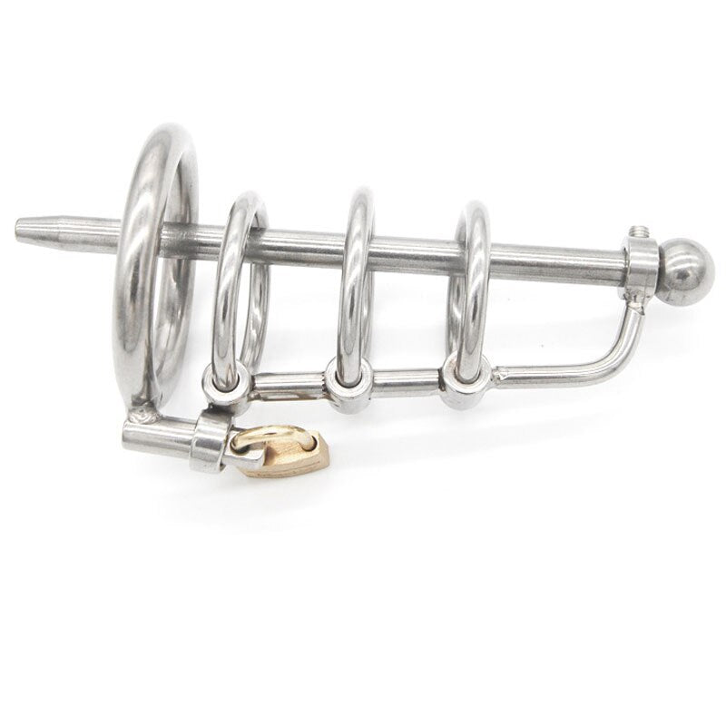 BDSM Torture Urethral Sound Chastity Device