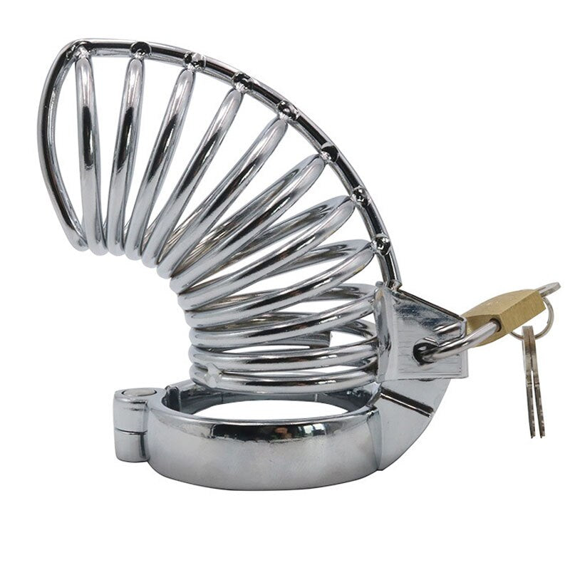 BDSM Penis Bondage Metal Chastity Cage