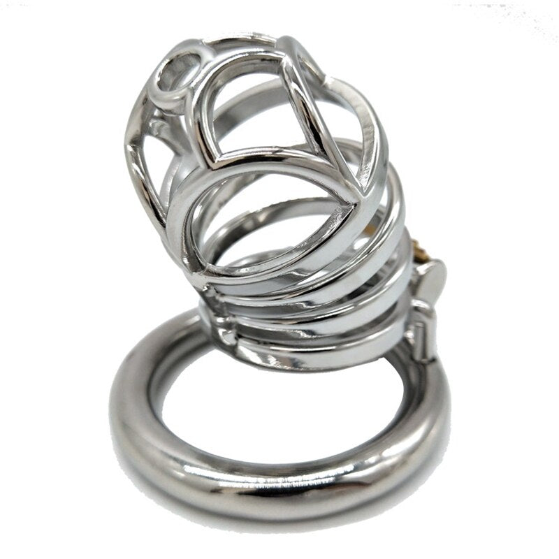 Slave Torture Male Metal Chastity Cage