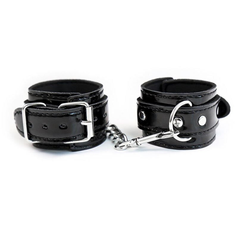 Slave BDSM Couples Hand Cuffs