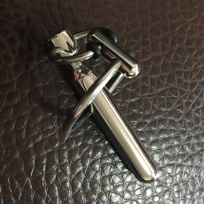 Stainless Steel Slave BDSM Penis Plug