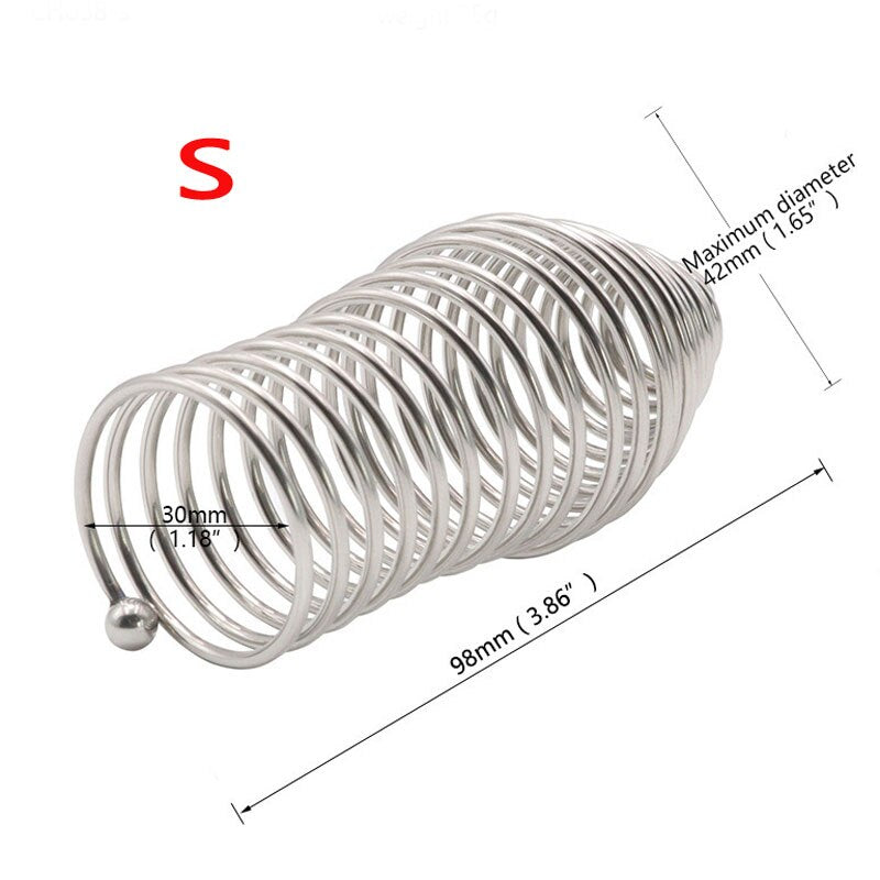 BDSM Metal Sleeve Cock Rings