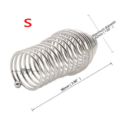 BDSM Metal Sleeve Cock Rings