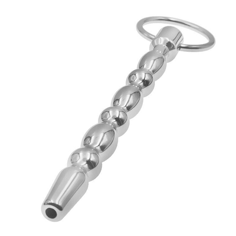 Stainless Steel Urethral Dilators Cock Ring