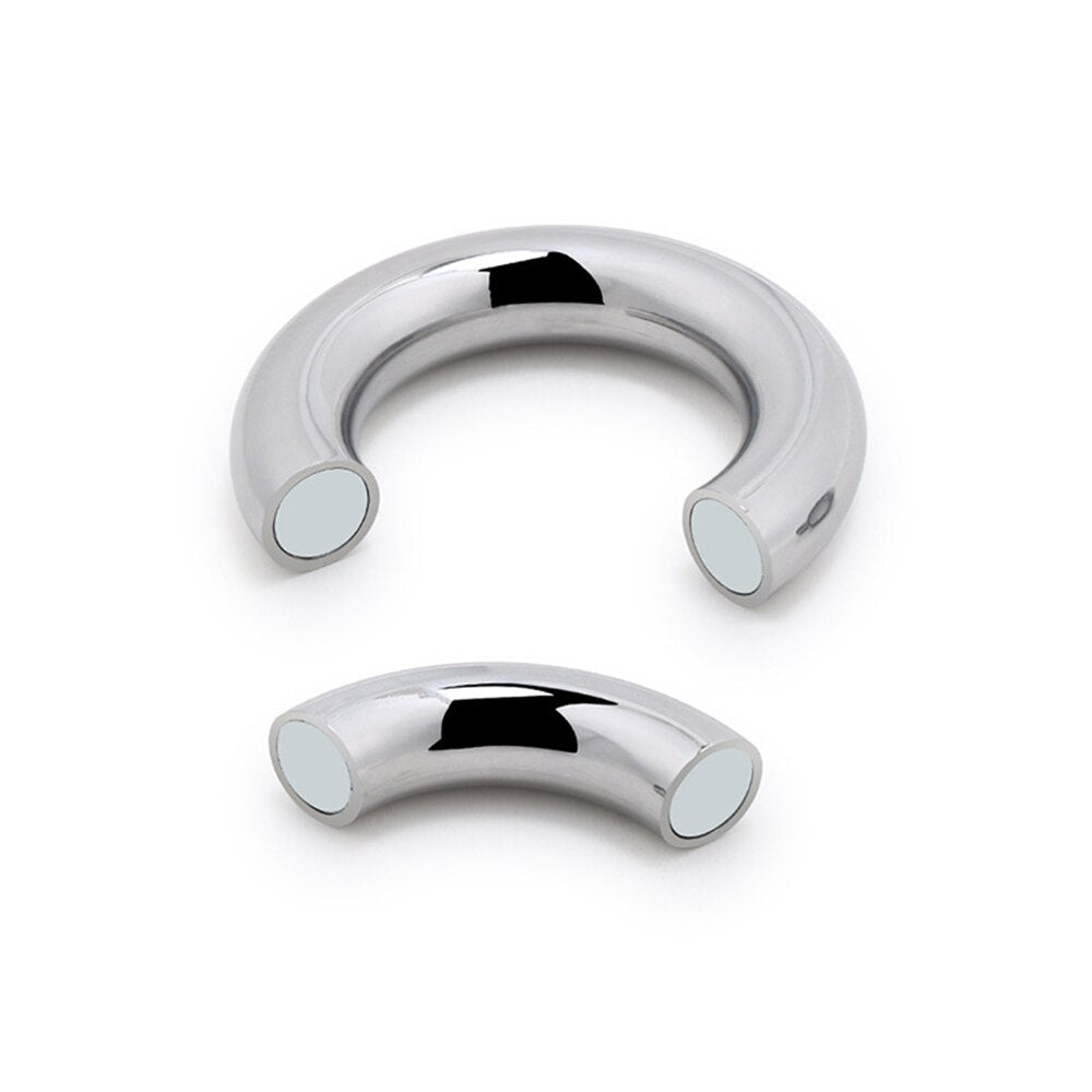 Stainless Steel Bondage Lock Cock Ring