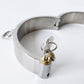 Metal Slave Round Lock Neck Collar