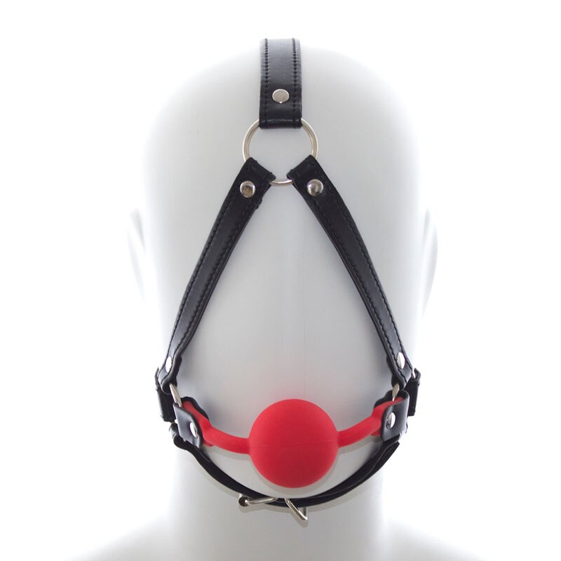 Slave Hanress Silicone Ball Mouth Gag